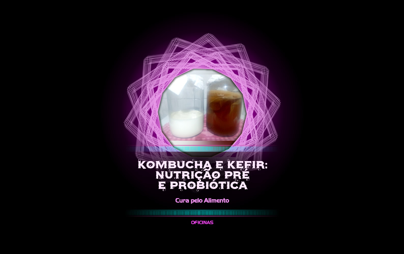 Kombucha e Kefir: Nutrição pré e Probiótica