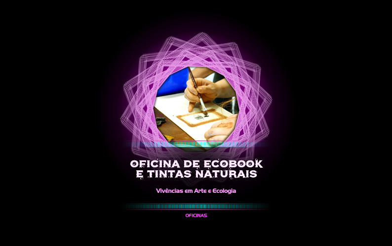Oficina de Ecobook e Tintas Naturais